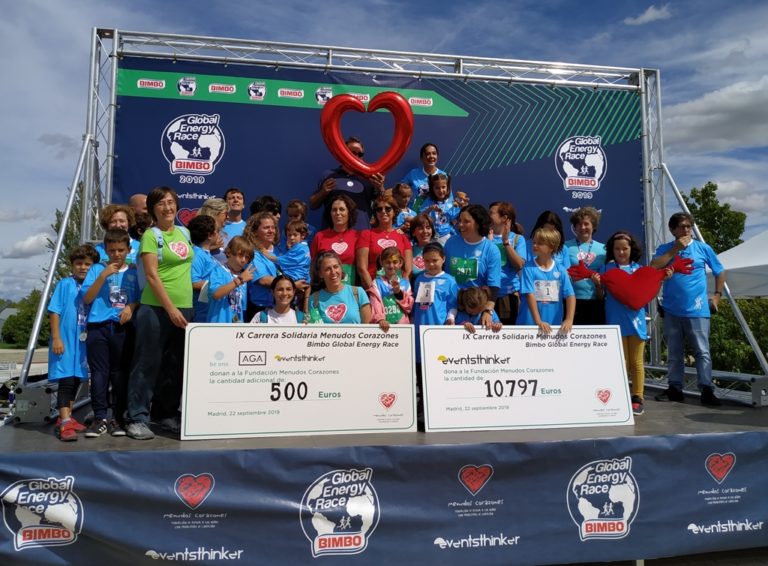 Lluvia de solidaridad en la Carrera Menudos Corazones ...