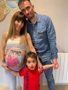 Tania, Jorge y Hugo, que recibió un trasplante cardiaco a causa de su cardiopatía