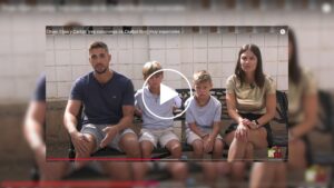 Fotograma del reportaje sobre las historias del Óliver, Elías y Carlos, tres corazones de Ciudad Real muy especiales